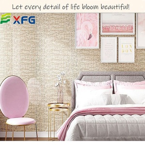 Papel tapiz adhesivo de estilo japonés para decoración de sala de estar y <span class=keywords><strong>Casa</strong></span>, papel tapiz impermeable con textura simple de pvc - Product Image 5