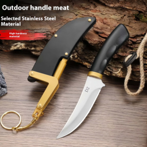 Thép không gỉ thịt cầm tay ăn dao gọt tay xử lý với vật liệu nhựa dao ngoài trời - Product Image 2