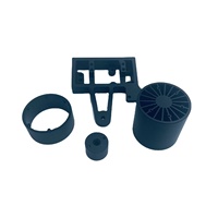 Soporte hueco de mecanizado personalizado CNC, cilindro de disipación de calor, buje anular, pasador de posicionamiento