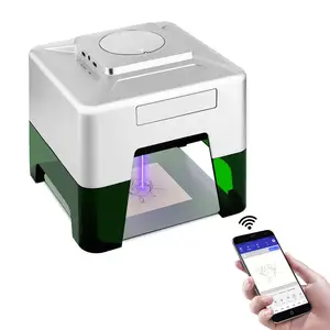 Mini Machine de gravure Laser APP, bricolage divers matériaux, Machine de gravure 100x90mm sans fil, graveur de découpe Laser intelligent