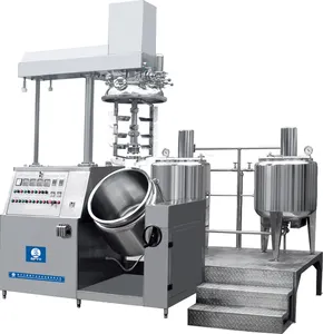 Vacuum Homogenizing Emulsifying Machine Cosmetics Gel Emulsification Pot Dispersion Mixing High Shear Emulsification Machine