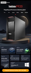 Computadora comercial original 2 * 4210R 32G 512G SSD + 2T SATA <span class=keywords><strong>RTXA2000</strong></span> Lenovos P920 computadora de estación de trabajo de gráficos de Torre - Product Image 3