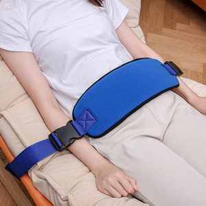 Cinturón de Seguridad para Silla de Ruedas OLF para Pacientes Mayores, Ajustable, Antideslizante, Correas de Fijación, Restricción de Pecho para Silla de Ruedas - Product Image 3