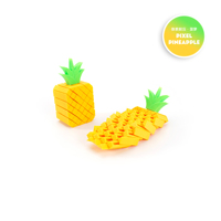 3D-geprinte decompressiefruit voor meisjes en jongens, niet-toxisch en milieuvriendelijk, erg leuk
