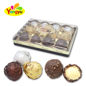 Venta caliente de chocolate con leche de avellana en caja de regalo para Navidad y San Valentín - Product Image 1