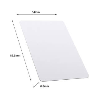 215 Mini <span class=keywords><strong>NFC</strong></span> Tag White PVC/PET Card avec 213/216 Chip 13.56MHz Fréquence pour le démarrage du jeu <span class=keywords><strong>Amiibo</strong></span> pour les hôtels - Product Image 2