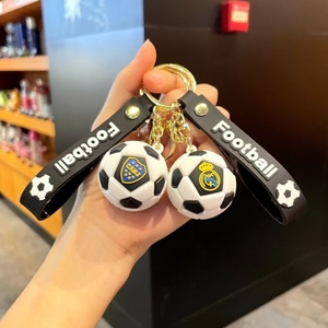 พวงกุญแจยางรูปการ์ตูนมาสคอตพับได้สำหรับแฟนบอลฟุตบอลโลก 2026 ของที่ระลึกสำหรับแฟนบอล - Product Image 2