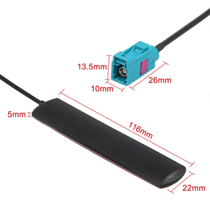 Générique FAKRA Fit Car WiFi <span class=keywords><strong>Antenne</strong></span> 3G pour tous les systèmes WiFi/3G/Media pour B-M-W et <span class=keywords><strong>Mercedes</strong></span> pour NCarplay Apps Retrofit Aerial - Product Image 2