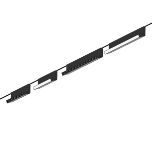 Nhúng Trần Nam Châm Spotlight Lưới Tản Nhiệt Tuyến Tính Đèn 2 Dây Nhôm Đường Sắt Từ Hệ Thống 48V Thay Đổi Độ Sáng <span class=keywords><strong>LED</strong></span> Từ Theo Dõi Ánh Sáng - Product Image 2