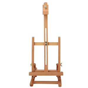 Caballete de Pintura Plegable de Madera de Haya con Marco en H de Alta Calidad Zi Yu HJ-4B para Arte/Dibujo - Product Image 1