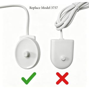 Base de Carga Inalámbrica para Cepillo de Dientes Eléctrico Oral B, 5W, Blanca, 220V, Repuesto para IO 4 3 5 6 3757 - Product Image 2