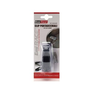 Porta occhiali parasole per auto con Clip per occhiali di colore nero e porta biglietti-auto e moto/accessori per auto - Product Image 3