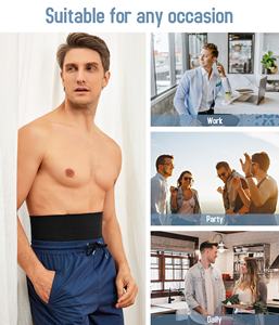 Ropa interior moldeadora <span class=keywords><strong>para</strong></span> hombre, pantalones cortos <span class=keywords><strong>con</strong></span> control de barriga, moldeador de Cuerpo Adelgazante, ropa interior de compresión, <span class=keywords><strong>faja</strong></span> <span class=keywords><strong>para</strong></span> el vientre, calzoncillos, Bóxer - Product Image 5