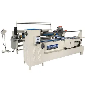 CNC Fabric Roll Slitter and Rewinder