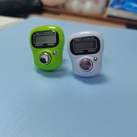 Compteur de doigts électronique à 5 chiffres avec écran LCD numérique pour le golf, le tricot et la comptabilité manuelle