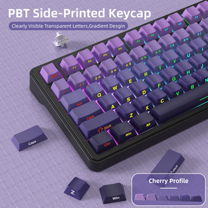 ATTACK SHARK X85 Wireless Mechanical <strong>Keyboard</strong> 75% Gasket-mounted <strong>Bluetooth</strong> 5.1 2.4G Wireless Type-C Wired Mechanical <strong>Keyboard</strong> - Product Image 6