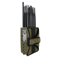 Inhibidor de Señal de Teléfono Celular con 28 Antenas para FM, Wi-Fi 6e, Wi-Fi 2.4G/5G, GPS, Lojack, Lora, VHF 315, 433, 868, 2G, 3G, 4G, 5G
