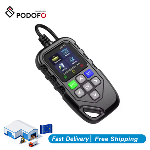 เครื่องมือวินิจฉัยเครื่องยนต์รถยนต์ Podofo OBD ขนาด 1.8 นิ้ว สำหรับทดสอบข้อมูลเครื่องยนต์อย่างแม่นยำ พร้อมอัปเดตซอฟต์แวร์ฟรีอย่างมีประสิทธิภาพ - Product Image 1
