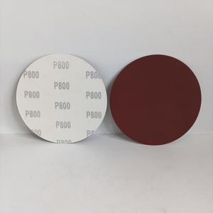 Carta <span class=keywords><strong>vetrata</strong></span> da 5 pollici 800 graniglia 125mm di alluminio ossido rosso colore misto abrasivi dischi di sabbia per metallo - Product Image 1
