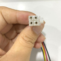 Cable de Alimentación en Ángulo Recto KAICAP de 90 Grados, 22 Pines SATA 7+15P a SH 2.0 de 4 Pines, con Cubierta de PVC y Blindaje de Lámina, 6 pies, para Disco Duro de Computadora