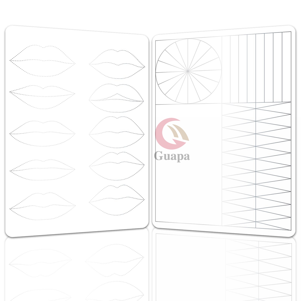 Pelle bianca-argento stampato