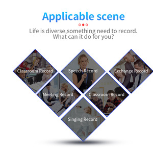 กล้องวิดีโอขนาดเล็กแบบซิลิโคน 8-256GB นาฬิกาหน้าจอสัมผัส บันทึกเสียงพร้อมไมโครโฟน  แฟลชไดรฟ์ USB กันน้ำ IP65 ลดเสียงรบกวน - Product Image 3