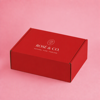 Boîte d'expédition en carton ondulé laminé FSC certifié, personnalisable avec logo imprimé, recyclable et écologique, pour les groupes musicaux