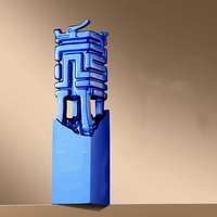 Trofeo de Resina de Alta Resistencia Personalizado, Trofeo de Resina Irregular Tallado en 3D y Bañado en Oro