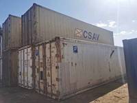 Conteneur frigorifique en acier d'occasion de 40 pieds, adapté au transport maritime, chambre froide à énergie solaire, stockage frigorifique au meilleur prix