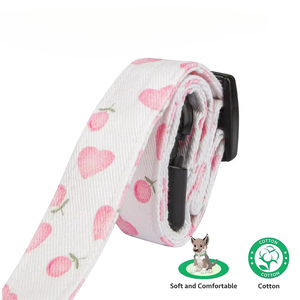 Charm Cute <span class=keywords><strong>Unique</strong></span> Pattern Verstellbare Halsbänder Baumwolle Handgemachtes Hunde halsband mit Sicherheits metall für kleine mittelgroße Welpen - Product Image 2