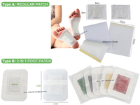 Patch de détox pour le pied, relaxation, or, livraison directe depuis l'usine, en promotion en malaisie