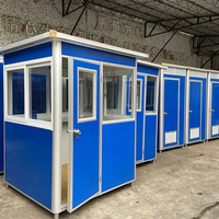 TOPPRE Promotion : Garde-maison Modulaire Démontable Économique, Kiosque Préfabriqué Portable, Boutique Mobile, Stand de Vente, Cabine de Sécurité