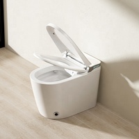 Nuevo baño Hotel público WC inteligente bidé inteligente inodoro automático Siphon Jet Flushing WC Inodoros
