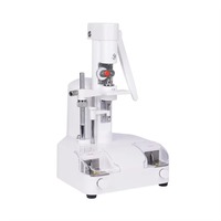 Machine de perçage de lentilles 988C de haute précision, perceuse de lentilles en verre sans monture, coupe-coutures, équipement de laboratoire optique