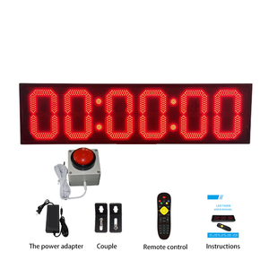 Led Digitale Countdown Klok Muur Gemonteerde Gymtimer Met Zelfklevende Haak Digitale Keuken <span class=keywords><strong>Timer</strong></span> Afstandsbediening Sport Stopwatch - Product Image 3