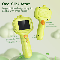 Cadeau d'anniversaire pour enfants, jouet en plastique, étanche IP67, écran de 2,4 pouces, caméra endoscopique portable pour enfants, exploration de la nature