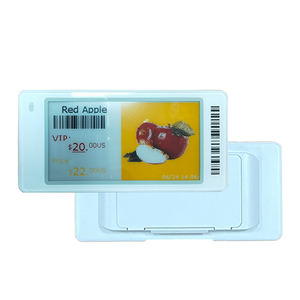 Extérieur Esl 2.6 pouces Esl Wifi Ble Esl étiquette d'étagère électronique étiquette de prix étiquette de prix numérique étiquette de prix étiquette de prix numérique affichage e-ink - Product Image 1