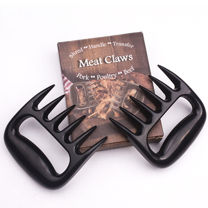 Pinces à viande noires robustes personnalisables pour déchiqueter - Product Image 1