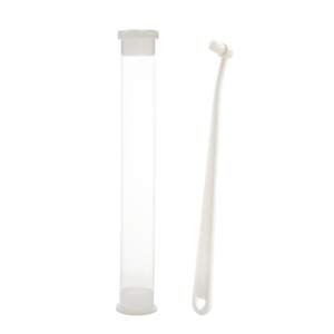 Curved Head Soft Bristles <b>Pet</b> Toothbrush White PP Material Small Round Head For Cat Dog Oral Care Cleaning - Product Image 2