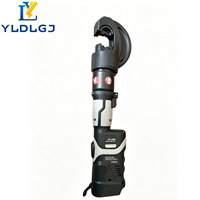 Herramienta de crimpado hidráulica inalámbrica YILI Professional ES-400B de 18V con batería, crimpadora de terminales de cable eléctrico recargable de 400 mm²