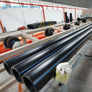 Tuyau de drainage flexible haute pression en PEHD PE100 de 15 pouces, diamètre 160 mm, épaisseur 6 mm, raccordement par colle pour l'eau - Product Image 2