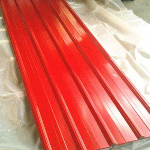 0.5mm Độ dày Nhà máy cung cấp chất lượng ppgi prefab nhà RAL màu tráng kẽm mạ kẽm tấm thép tấm lợp ngói - Product Image 4