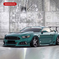 Kit de carrosserie large FRP Kit de pare-chocs complet d'accessoires automobiles pour Ford Mustang 15-17 Robot Kit de carrosserie large de deuxième génération