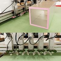 Machine de fabrication de conduits CNC professionnelle pour panneaux de fibres de verre PIR et panneaux de conduits isolés