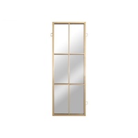 Nordique Murale En Métal Rectangle Fenêtre Miroir miroir espejos modernos miroirs décor mur maison