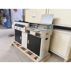 Equipo de pegado de papel eléctrico de gran capacidad A3, máquina de Encuadernación perfecta completamente automática de 450mm, categoría de producto, recortadora de papel - Product Image 4