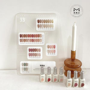 ชุดเจลทาเล็บ KIKIS 33 สี โปร่งแสง รุ่นใหม่ปี 2025 ปราศจากสาร HEMA และ TPO ปลอดสารพิษ ยูวีเจลติดทนนาน สำหรับตกแต่งเล็บ - Product Image 2