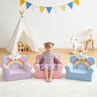 Canapé-lit pour enfants personnalisé en éponge pour filles et garçons, confortable pour jouer, lire et faire la sieste