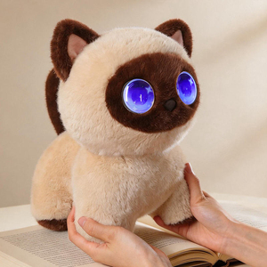 Robot <span class=keywords><strong>Chat</strong></span> Intelligent Interactif en Peluche Électrique Musical Chantant et Dansant, Jouet en Peluche en Coton PP, Cadeau pour Enfants, Compagnon Électronique, Vente en Gros - Product Image 3