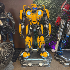 Statue de Bumblebee de haute qualité, sculpture de robot grandeur nature, grande sculpture d'<span class=keywords><strong>Optimus</strong></span> Prime Transformer Bumblebee pour décoration extérieure - Product Image 2
